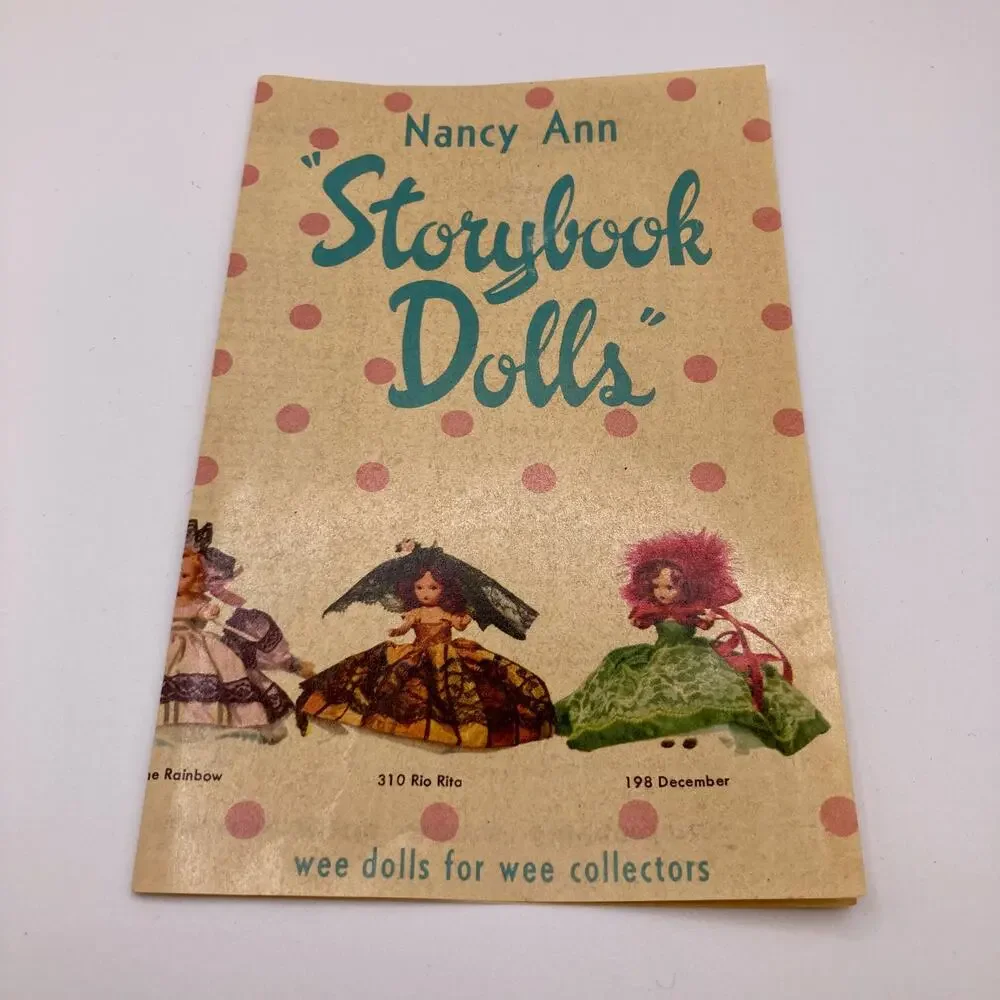 Vintage 40s Nancy Ann Storybook Doll 6.5